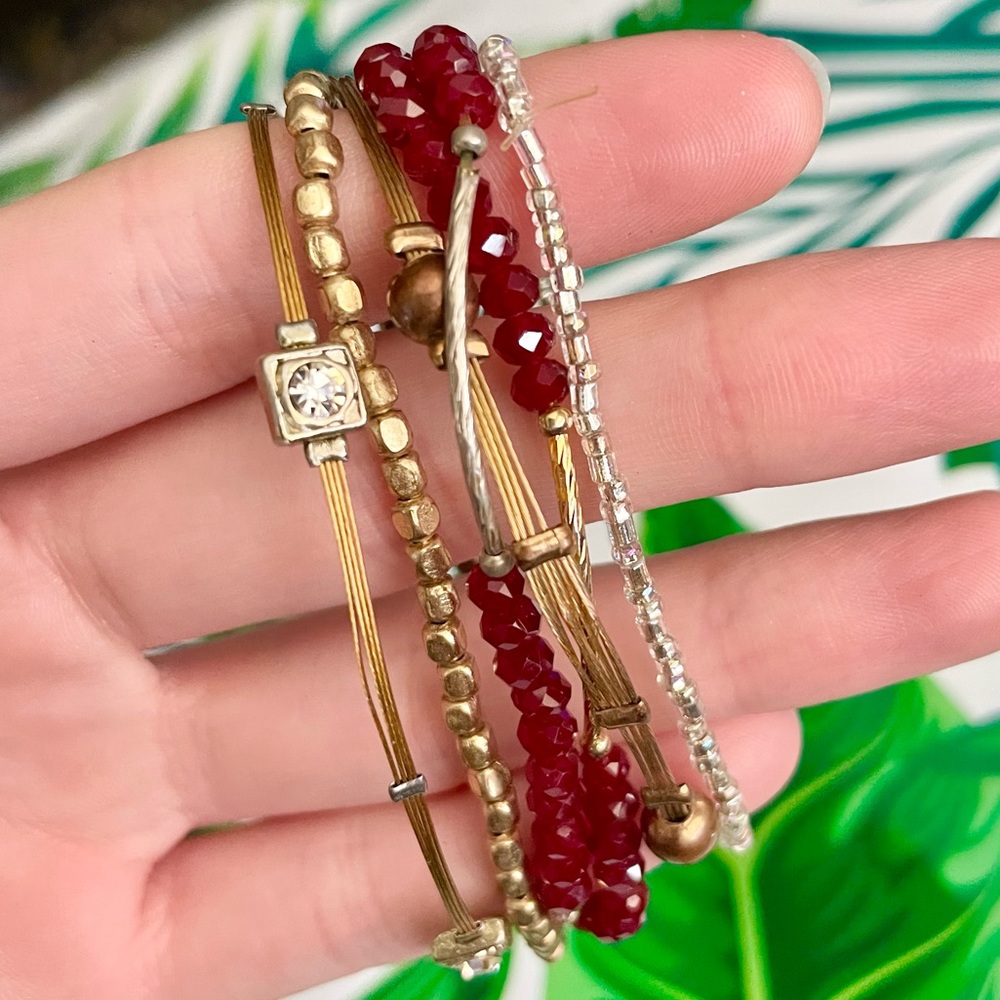 Set of 6 Vintage Bracelets